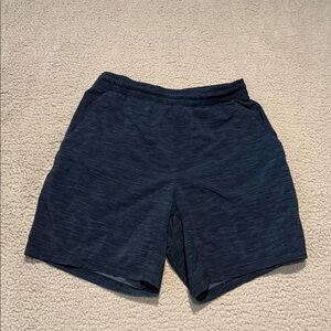 Lululemon Pace Breaker Short *Linerless size S 
Heather Allover  Blue True Navy